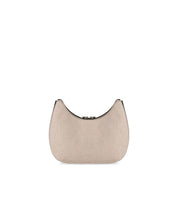 FURLA GOCCIA S NATURAL BLACK SHOULDER BAG