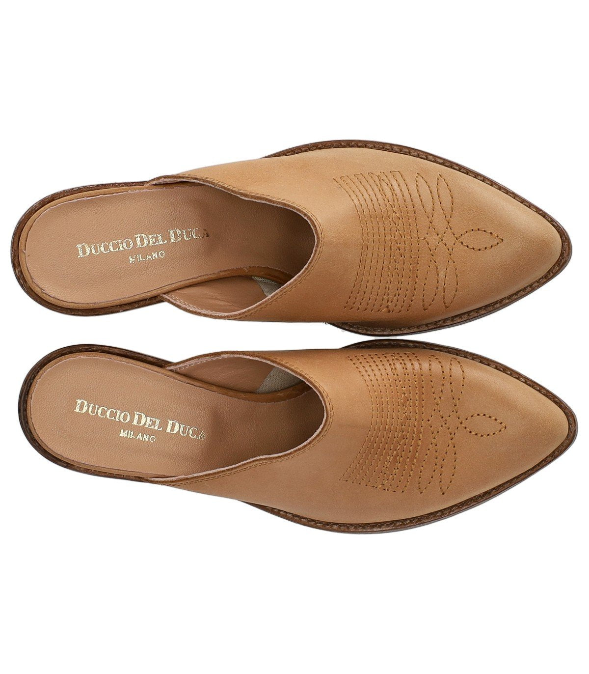 MULE WESTERN MAVERIK CUOIO DUCCIO DEL DUCA