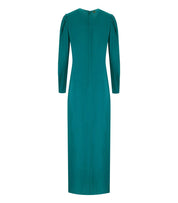 TWINSET SMARAGDGRÜNES LANGES KLEID