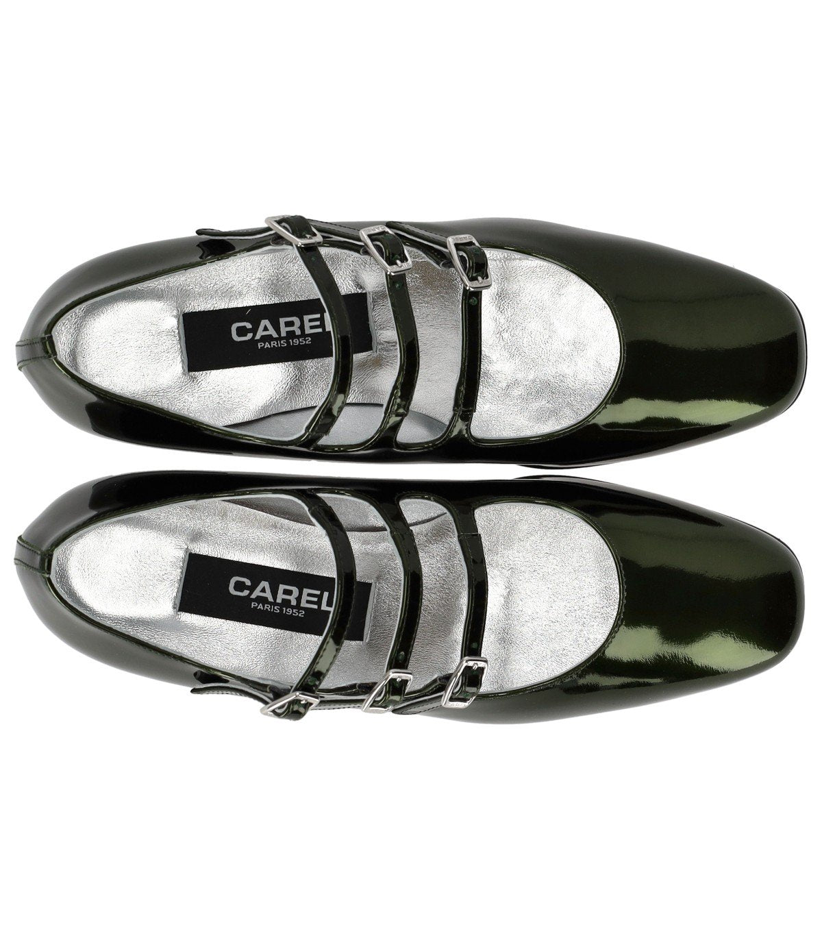 ESCARPINS MARY JANE ARIANA VERT CAREL PARIS