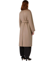 CAPPOTTO CON RESINA MARRON GLACE' MAX MARA WEEKEND
