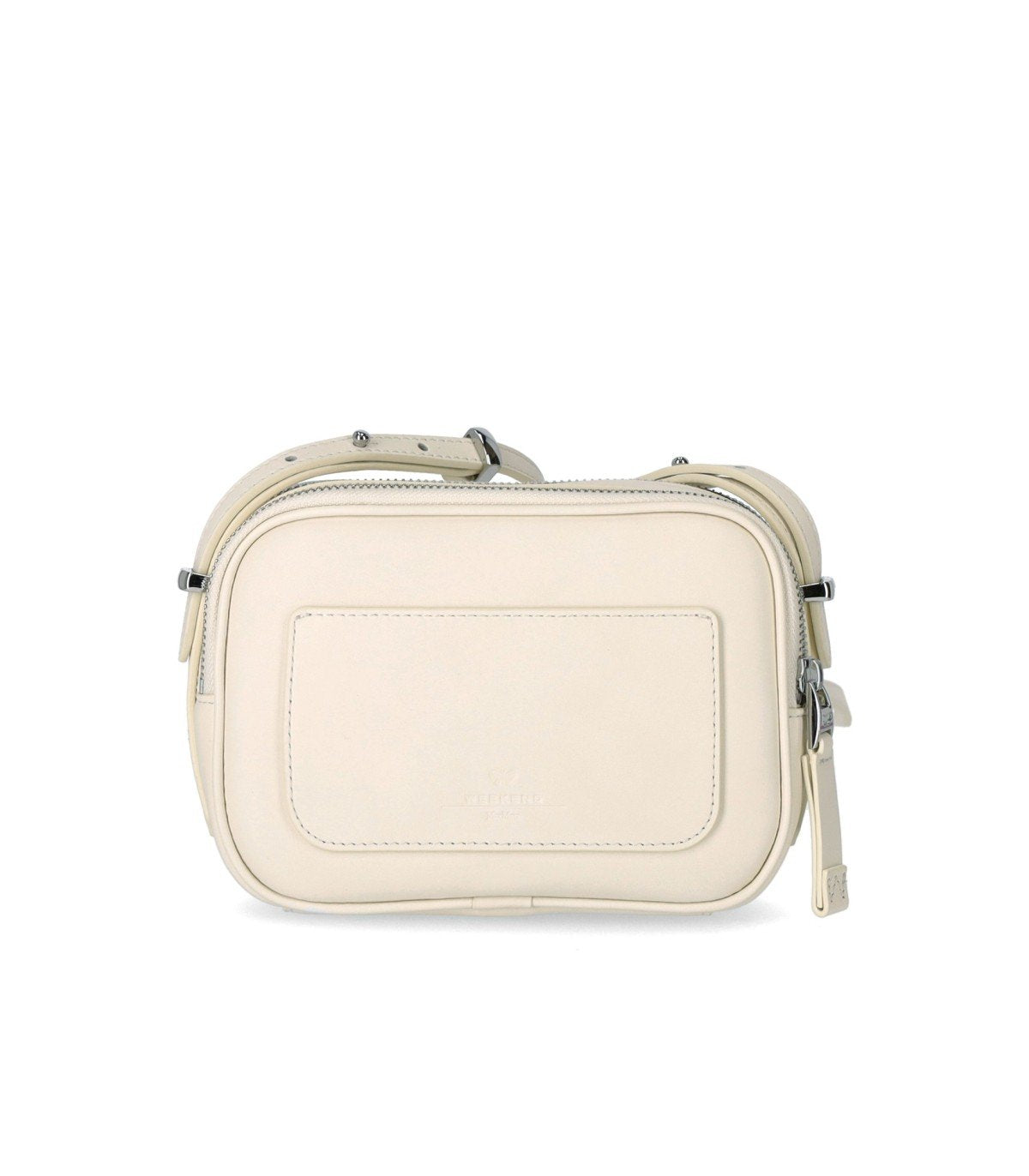 MAX MARA WEEKEND ZEDA WHITE CROSSBODY BAG