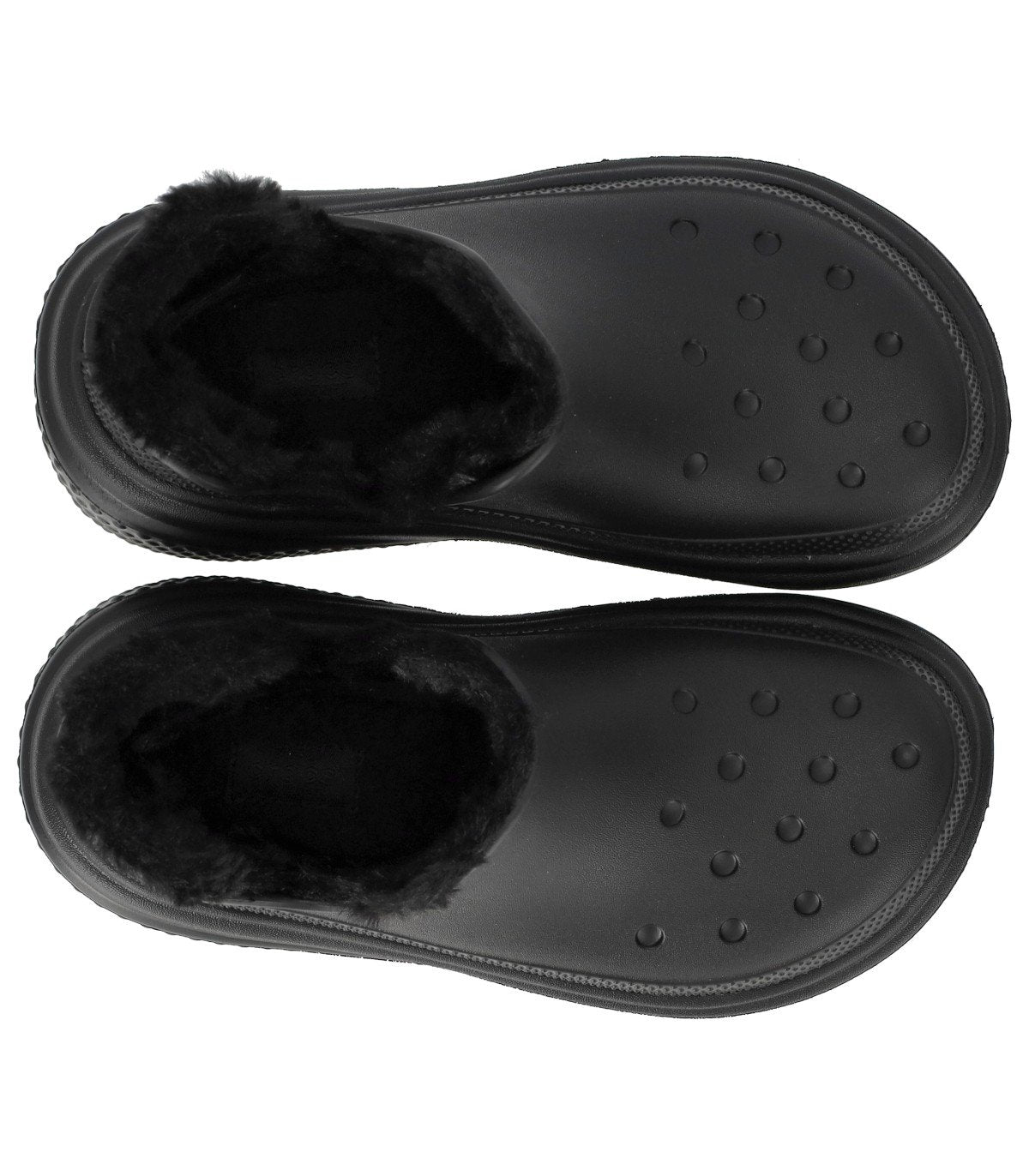 CROCS STOMP BLACK BOOTIE
