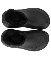 CROCS STOMP BLACK BOOTIE