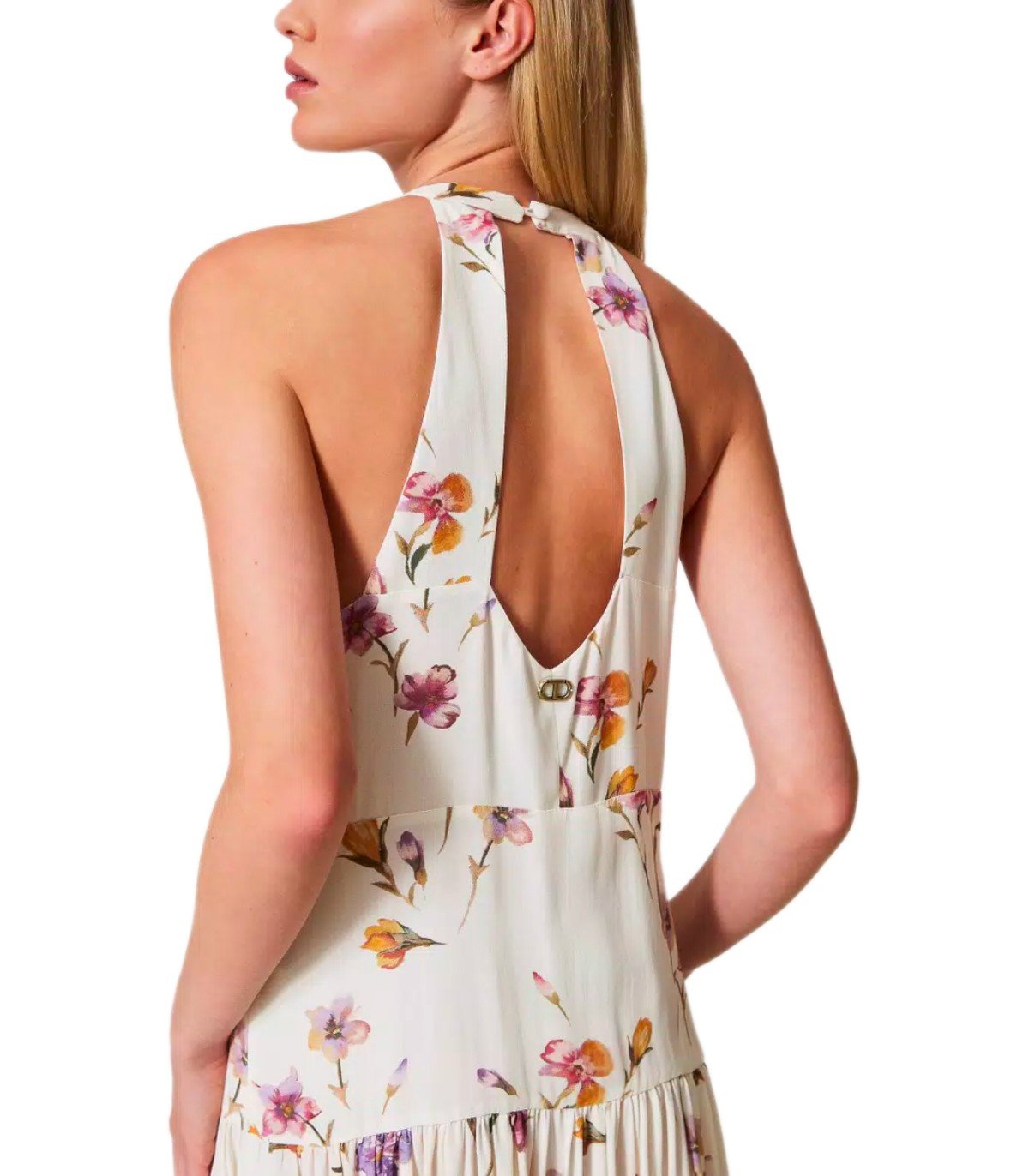 TWINSET MADREPERLA FLORAL LONG DRESS