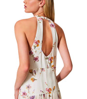TWINSET MADREPERLA FLORAL LONG DRESS
