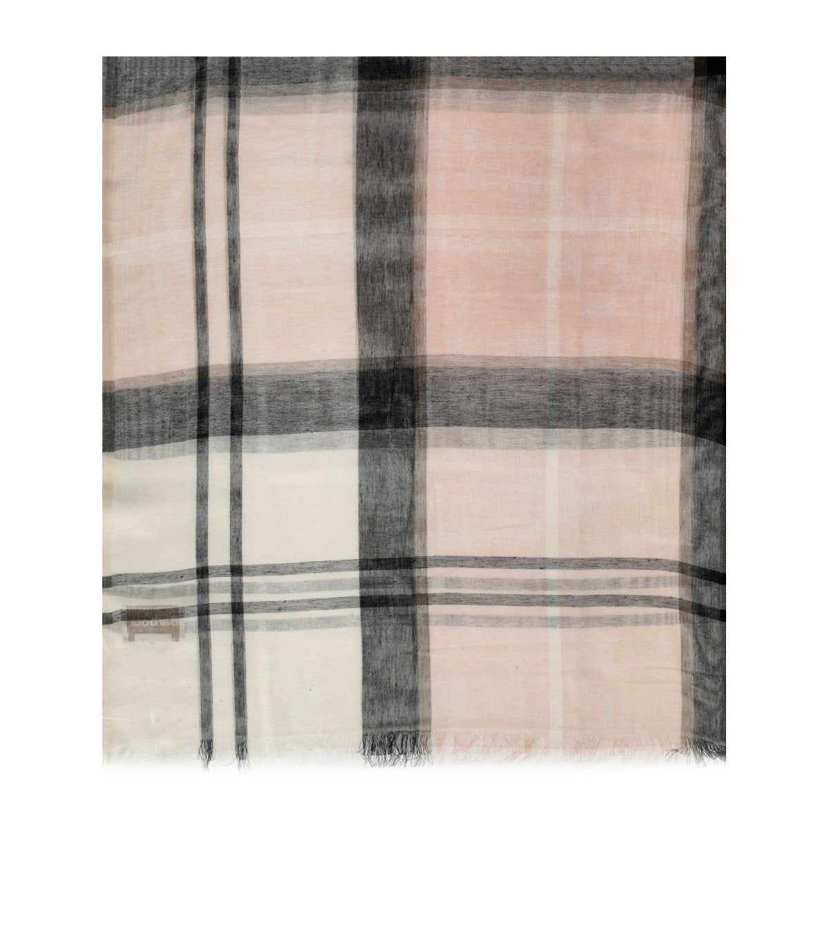 BARBOUR ABIGAIL PINK SCARF