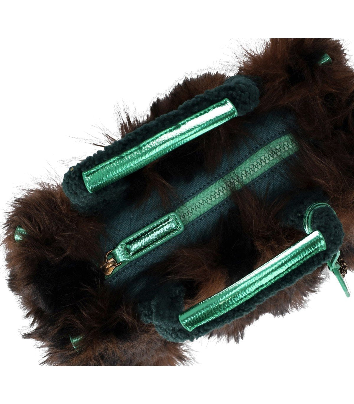 BOLSO DE MANO FUR SOUTHBANK MARRÓN KURT GEIGER