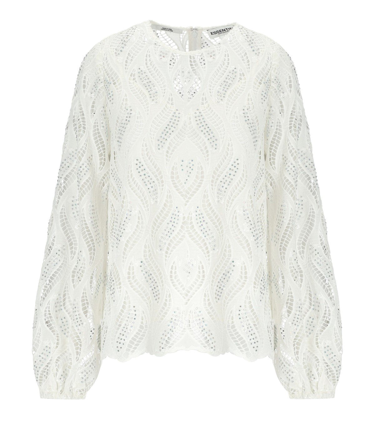 ESSENTIEL ANTWERP HANOVER WHITE BLOUSE