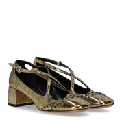 A.BOCCA TWO FOR LOVE GOLD PUMP
