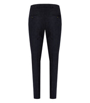 MANUEL RITZ MELANGEBLAUE SLIM FIT HOSE