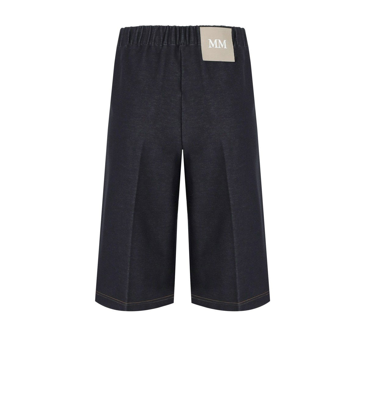 MM MAX MARA TEXAS BLUE DENIM EFFECT BERMUDA SHORTS