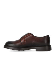 DOUCAL'S INCA BROWN DERBY LACE-UP SHOE