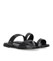 MICHAEL KORS JAIDA ZWARTE SLIDE