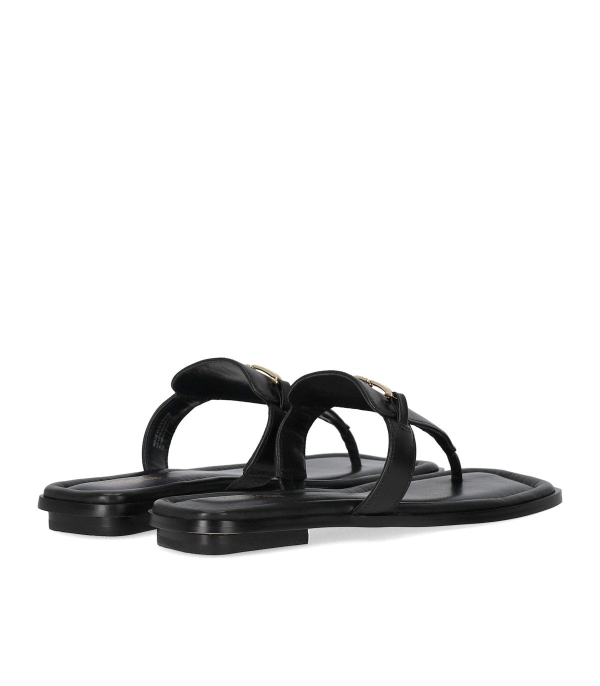MICHAEL KORS LENA BLACK THONG SANDAL