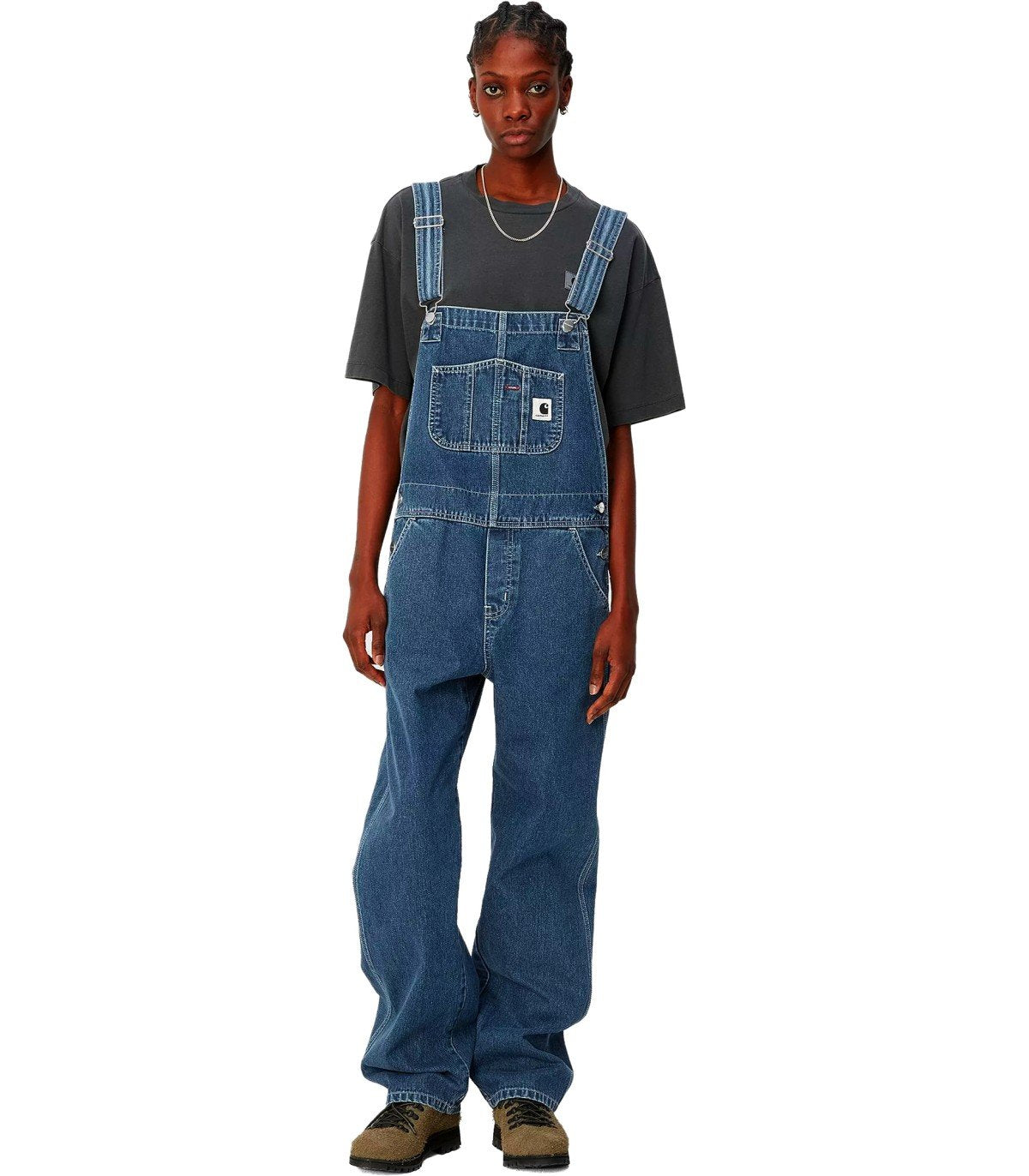 CARHARTT WIP W' BIB BLUE OVERALL
