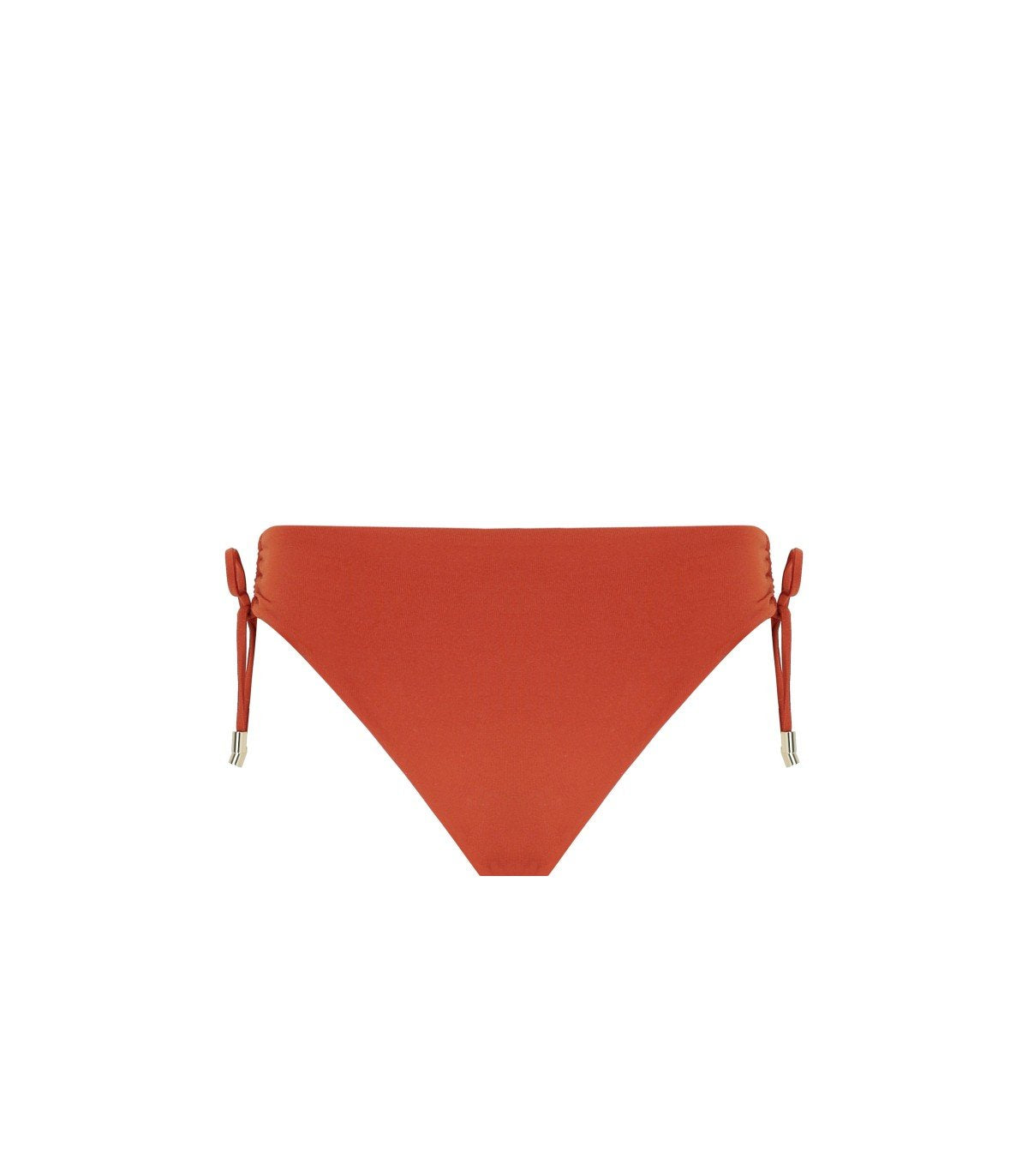 MAX MARA BEACHWEAR SAMANTA BRICK RED BIKINI BOTTOM