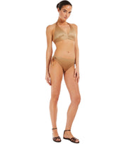 MAX MARA BEACHWEAR BETTA B CUP GOLD BIKINI