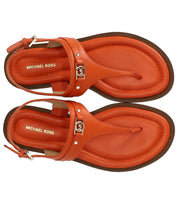 MICHAEL KORS MANDY ORANGE THONG SANDAL