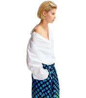 ESSENTIEL ANTWERP HARE2 WHITE BLOUSE