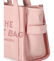 MARC JACOBS THE JACQUARD SMALL TOTE ROSE HANDBAG