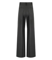 FEDERICA TOSI DARK GREY WIDE LEG PANTS