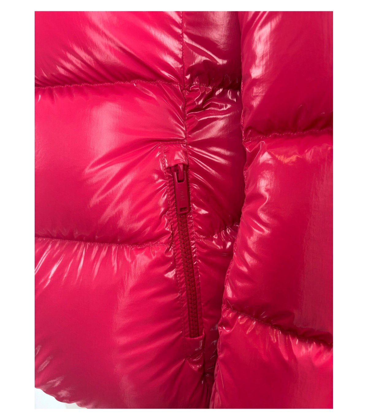 ADD WET NYLON SUPER NOVA HOODED DOWN JACKET