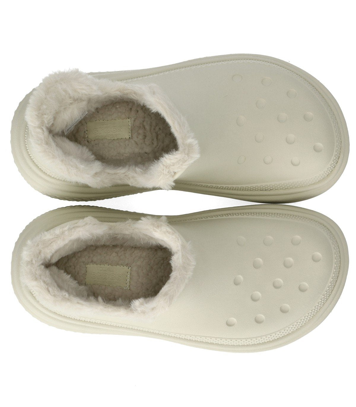 CROCS STOMP ECRÚ BOOTIE