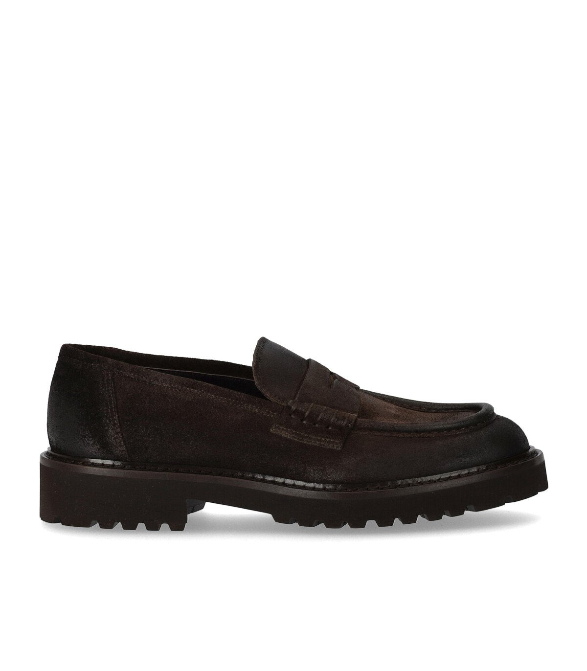 DOUCAL'S COMMANDER DARK BROWN LOAFER