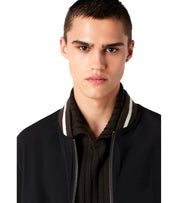 EMPORIO ARMANI BRUIN BLAUW OMKEERBAAR JAS