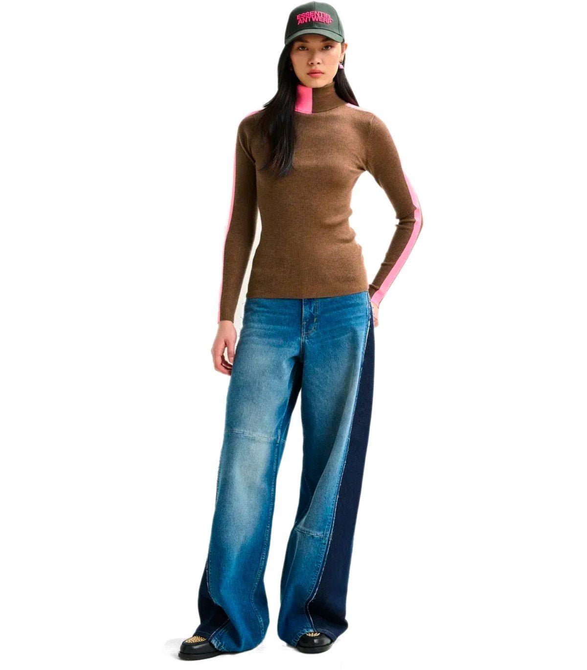 JERSEY DE CUELLO ALTO IFFORT BICOLOR ESSENTIEL ANTWERP