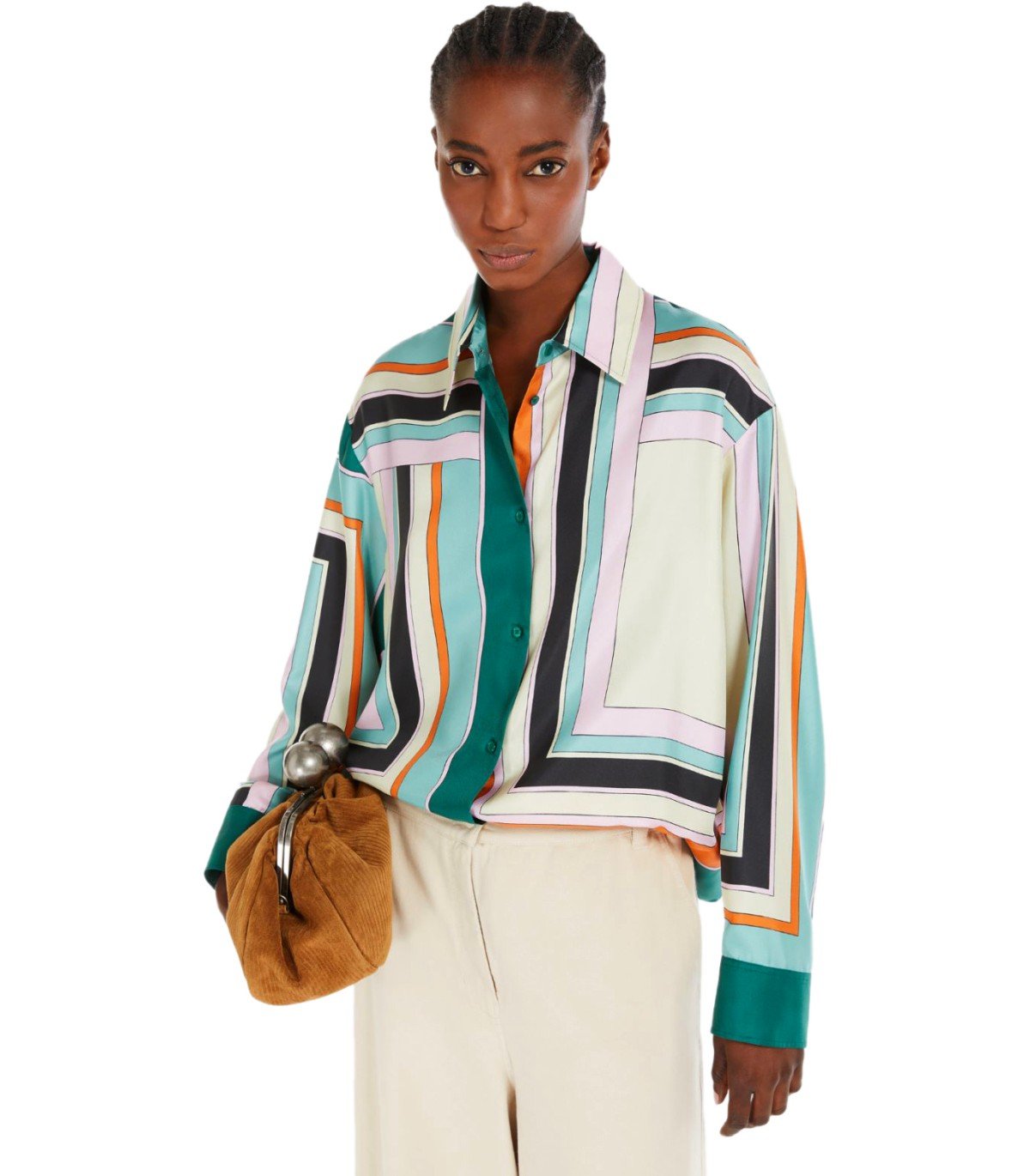 MAX MARA WEEKEND FORMIA MULTICOLORED SHIRT