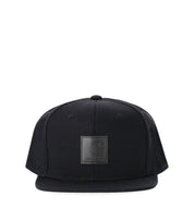 CARHARTT WIP BLACK LOGO CAP