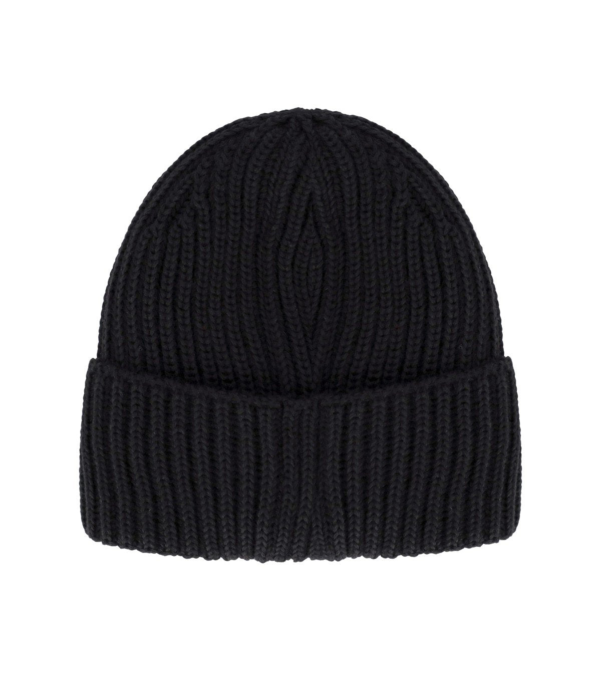 C.P. COMPANY BLACK BEANIE