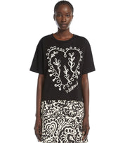 T-SHIRT LECCO NERA MAX MARA WEEKEND