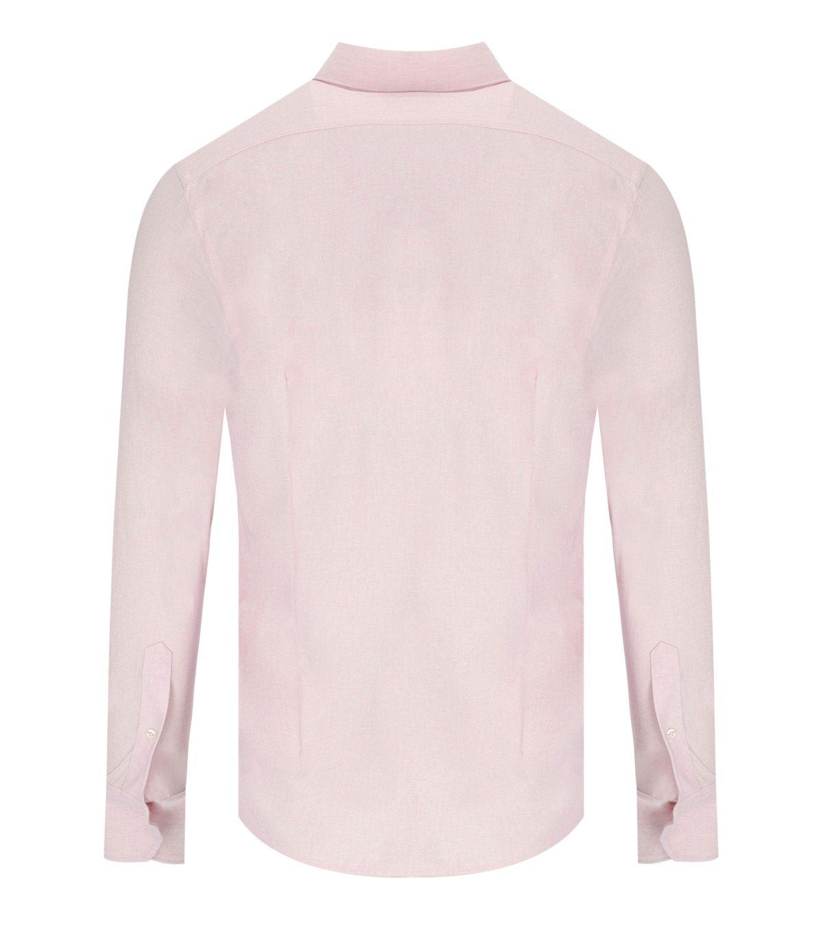 ARCHIVIUM PINK LINEN EFFECT SHIRT