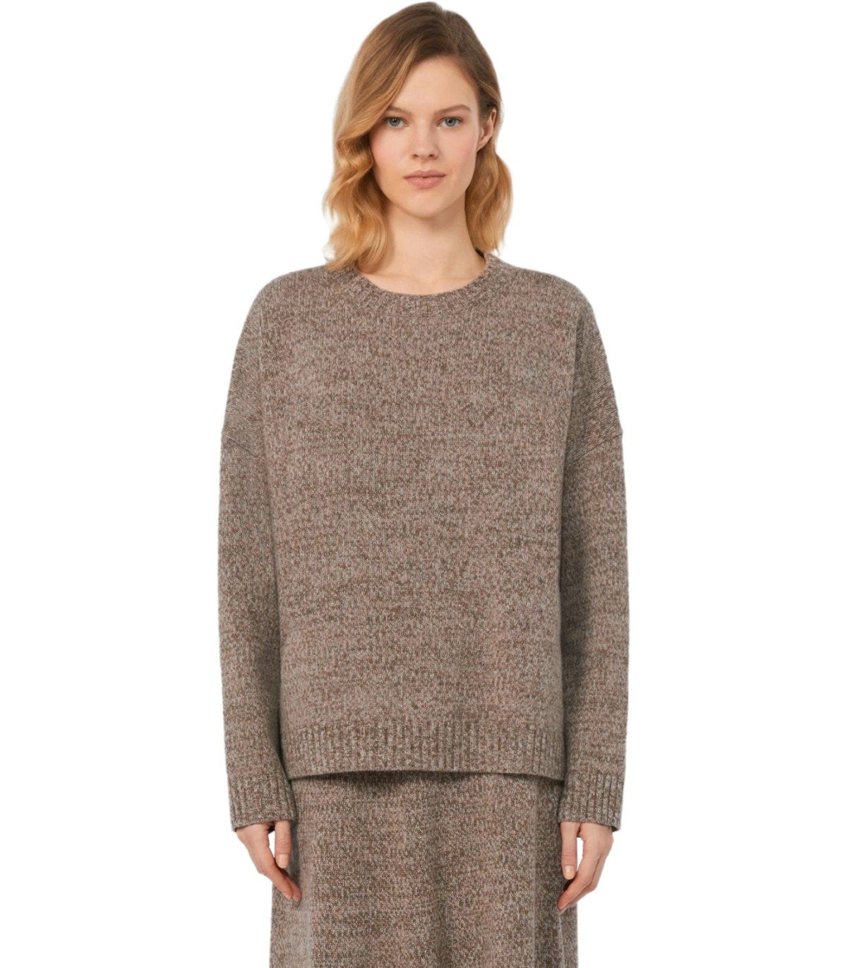 MAGLIONE GIROCOLLO SIBARI BEIGE MAX MARA WEEKEND