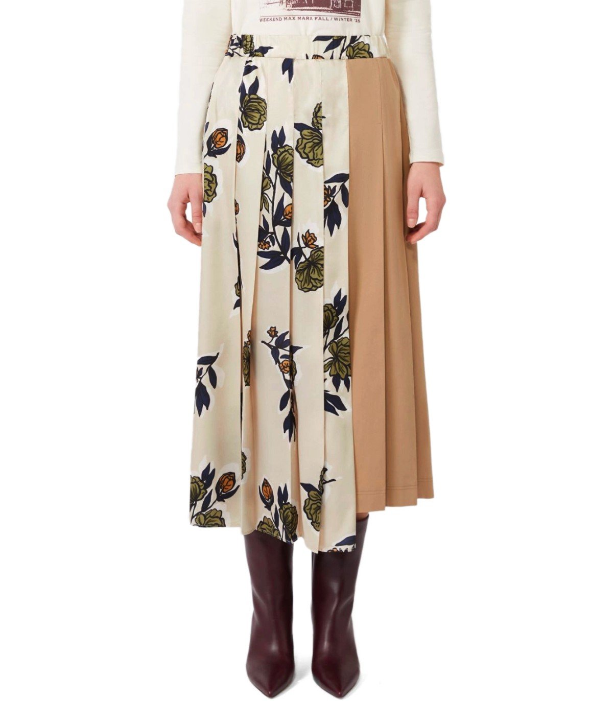 MAX MARA WEEKEND ETRA BEIGE SKIRT