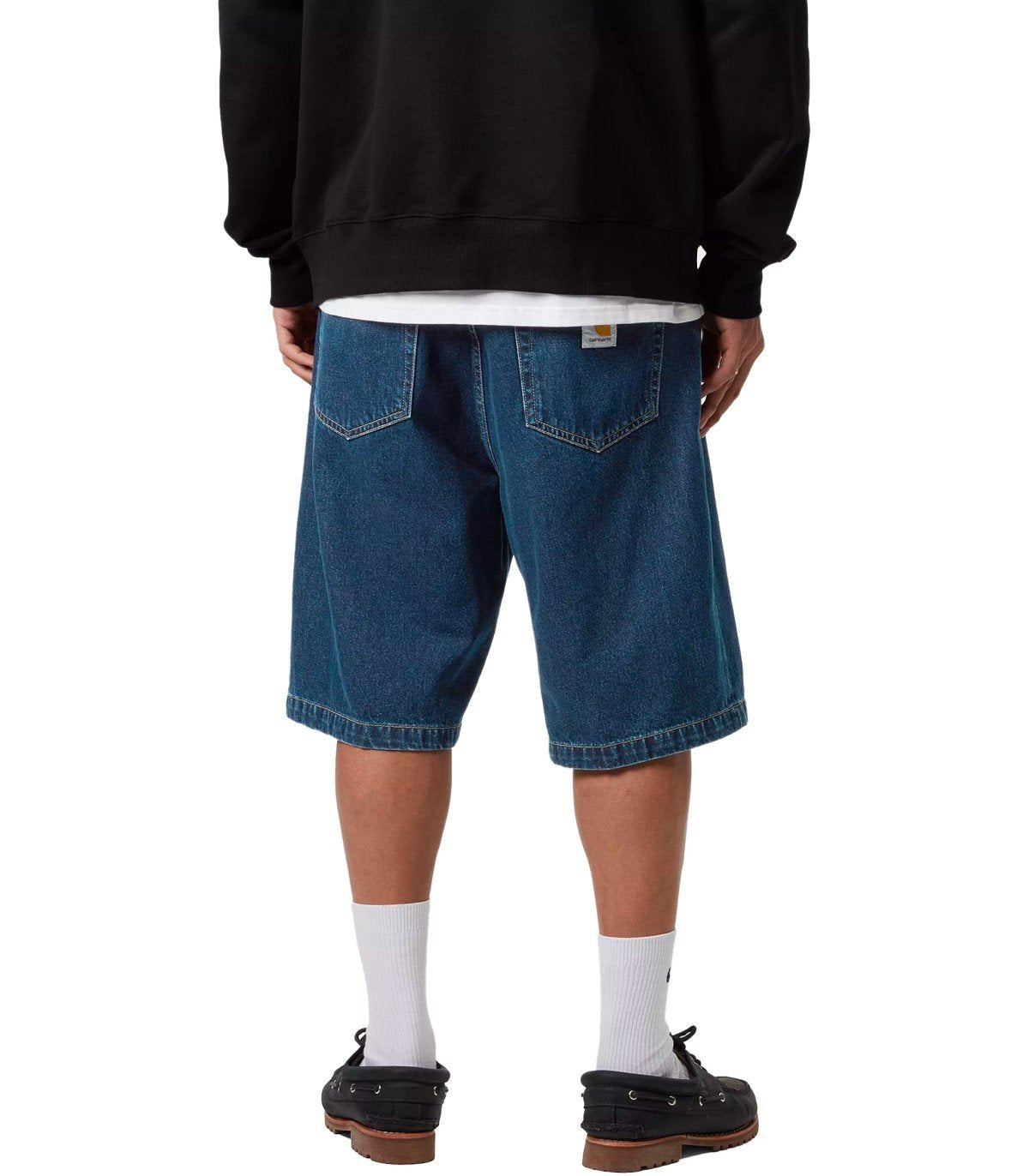 CARHARTT WIP LANDON BLUE BERMUDA SHORTS