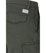 MANUEL RITZ GREEN CARGO BERMUDA SHORTS