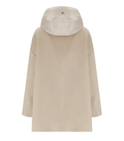 DUNO MAYU BEIGE HOODED JACKET