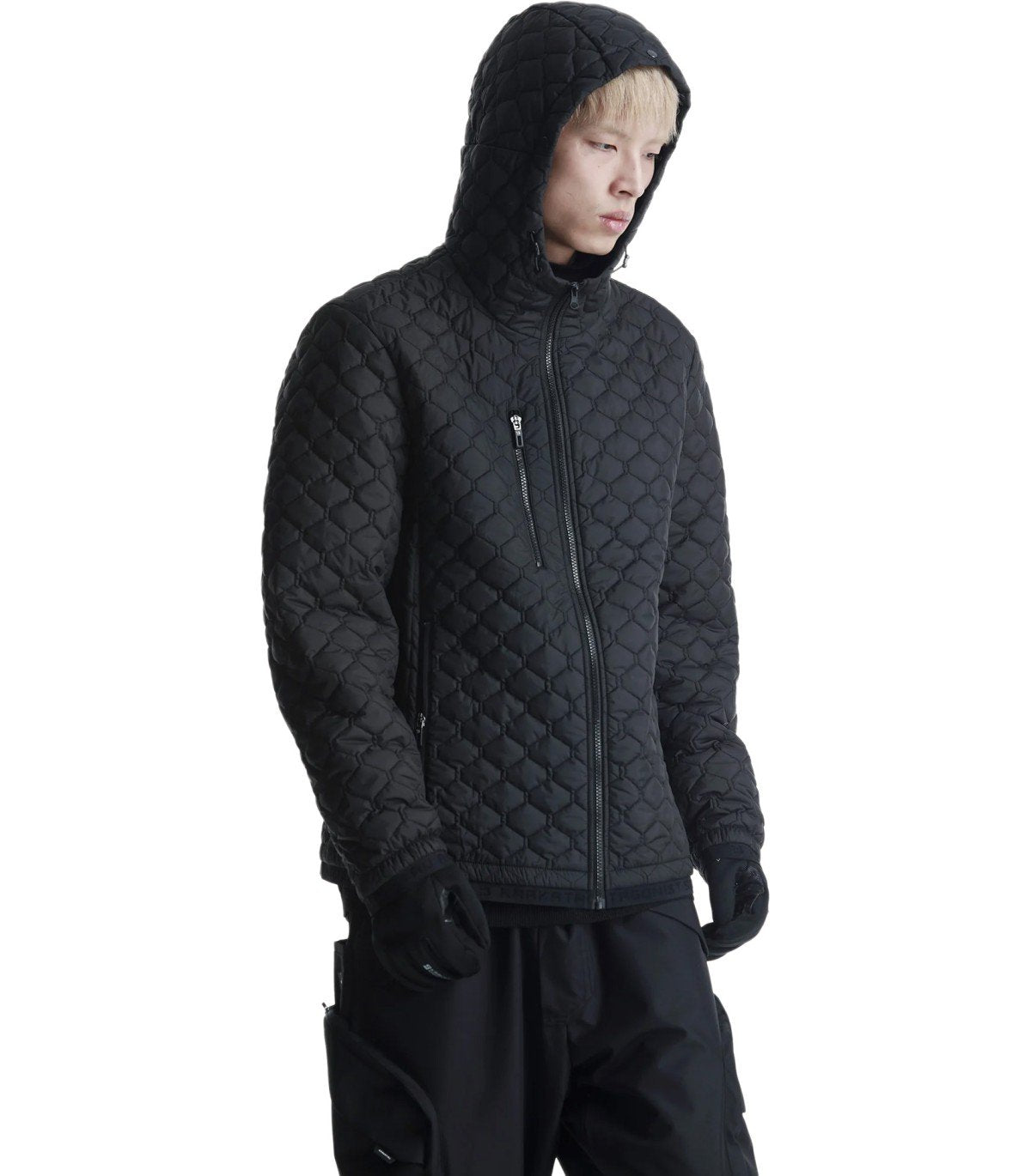 KRAKATAU BICEP LINER WHITE HOODED JACKET