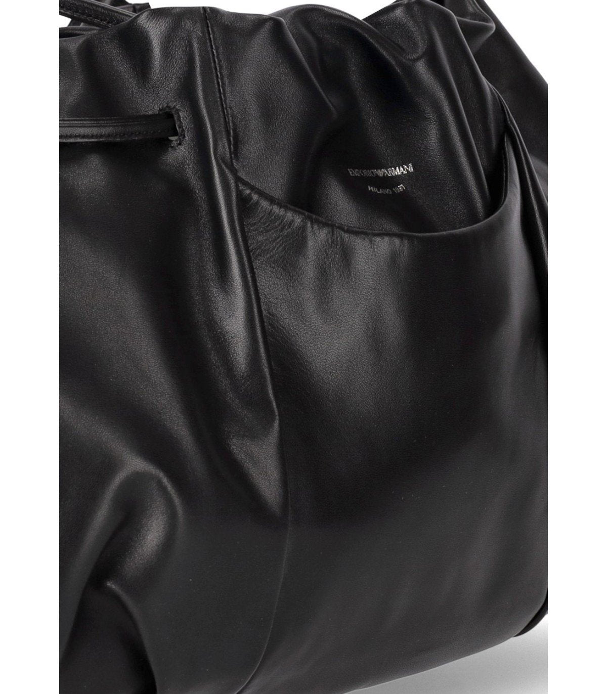 EMPORIO ARMANI BLACK SHOULDER BAG
