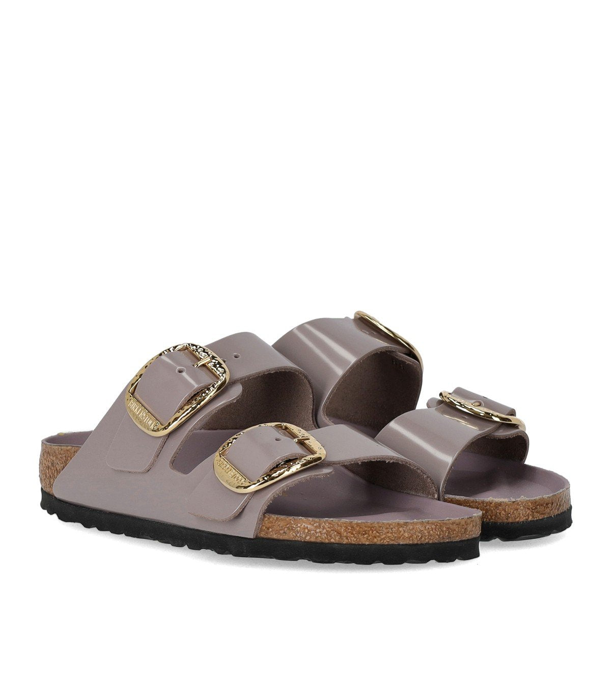 BIRKENSTOCK ARIZONA BIG BUCKLE HIGH SHINE FADED PURPLE SANDAL