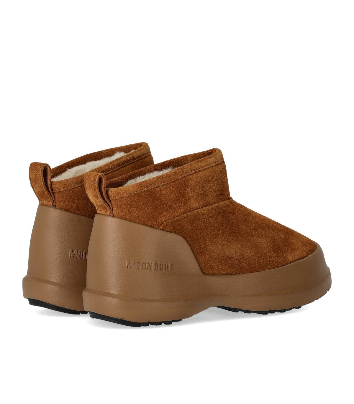MOON BOOT LUNA LOW COGNAC ANKLE BOOT