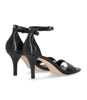 MICHAEL KORS JAIDA BLACK HEELED SANDAL