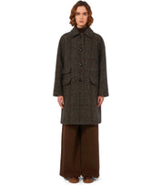 CAPPOTTO PITONE CIOCCOLATO MAX MARA WEEKEND