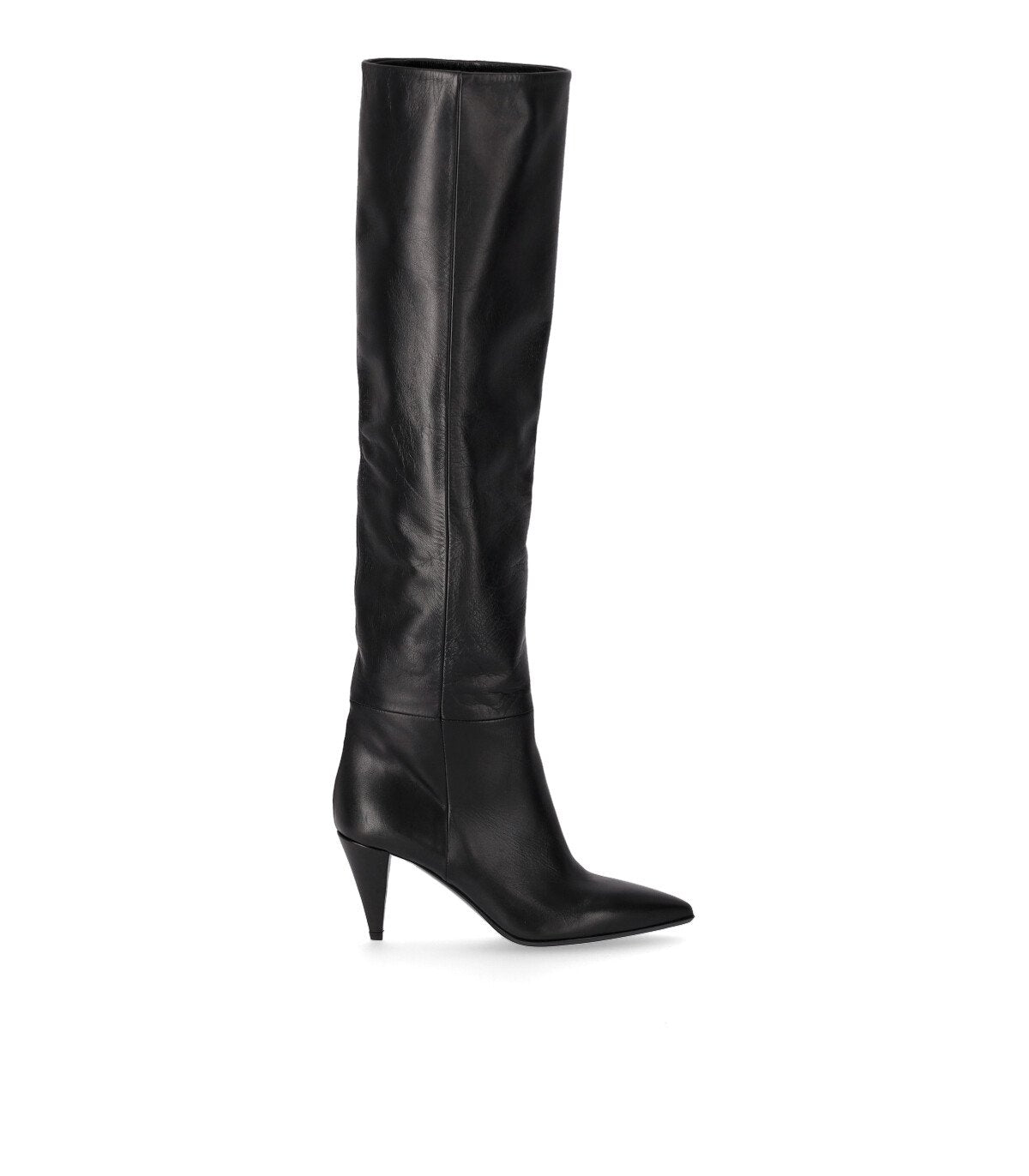 STRATEGIA SCOUT BLACK HEELED HIGH BOOT