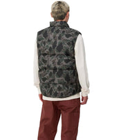 CARHARTT WIP SPRINGFIELD CAMO DUCK GREY VEST
