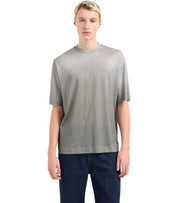 EMPORIO ARMANI GREY DEGRADÉ T-SHIRT